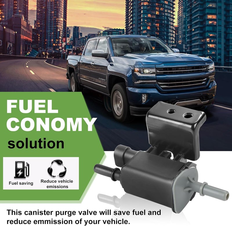 Mormonea 214-1680 911-032 Evap Vapor Canister Purge Valve Solenoid Compatible With Express Silverado Suburban Savana Sierra Yukon 1500 2500 3500 Saturn - Image 3